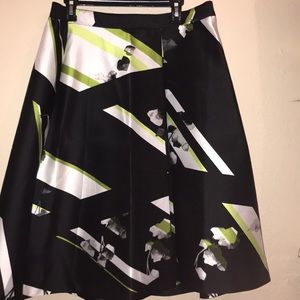 Lane Bryant pleated midi skirt